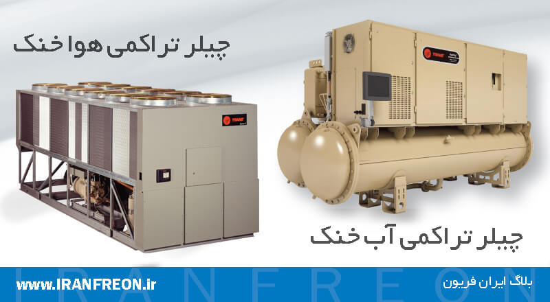 چیلر تراکمی آب خنک و هوا خنک 