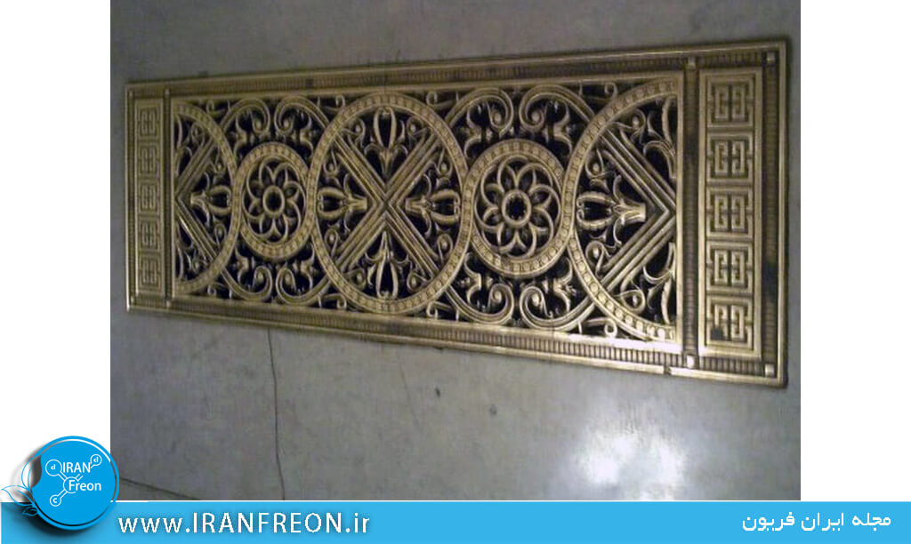 موزه تاسیسات قدمی ایران دریچه های هوای آنتیک و دکوراتیو